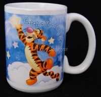 Disney Winnie the Pooh CATCH A SHOOTING STAR Coffee Mug
